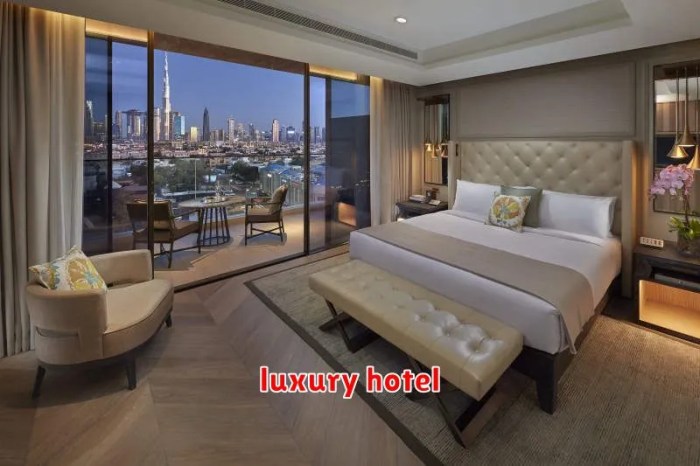 Luxury hotel booking