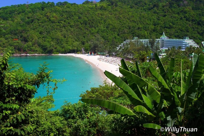 Hotel with private beach in Phuket Thailand