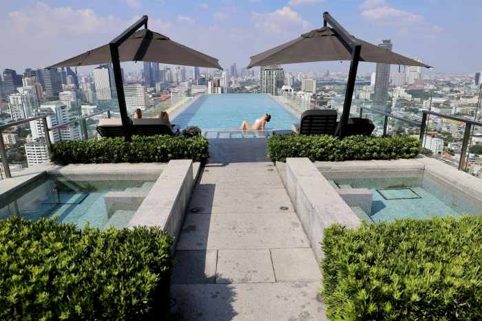 Bangkok Hotels with Rooftop Pool: 20 Best Infinity Pools Hotel with rooftop infinity pool in Bangkok