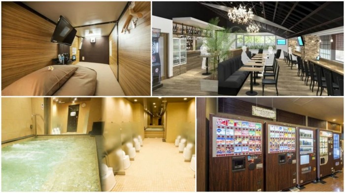 Capsule hotel in Tokyo near Akihabara