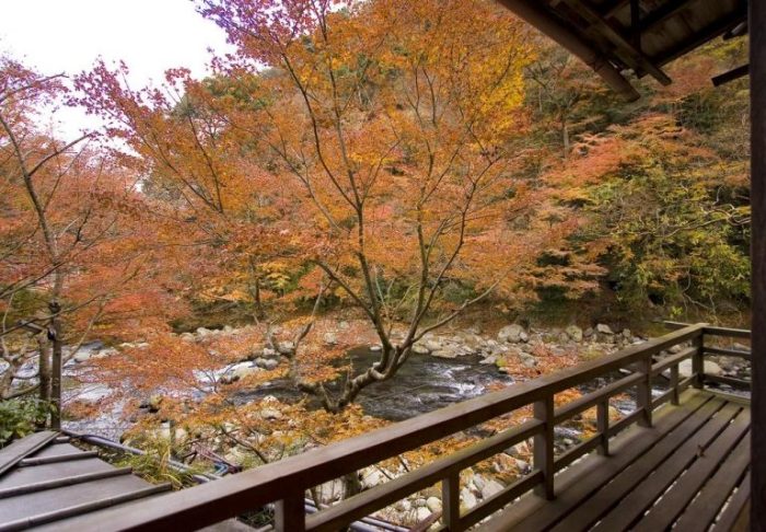 Luxury ryokan in Hakone with private onsen