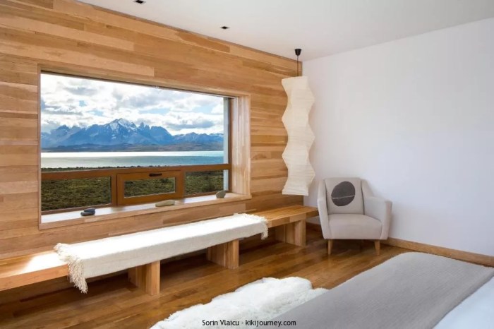 Eco-friendly hotel in Patagonia Chile