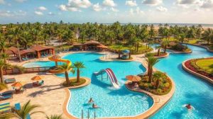 Family resort in Orlando with theme park shuttle